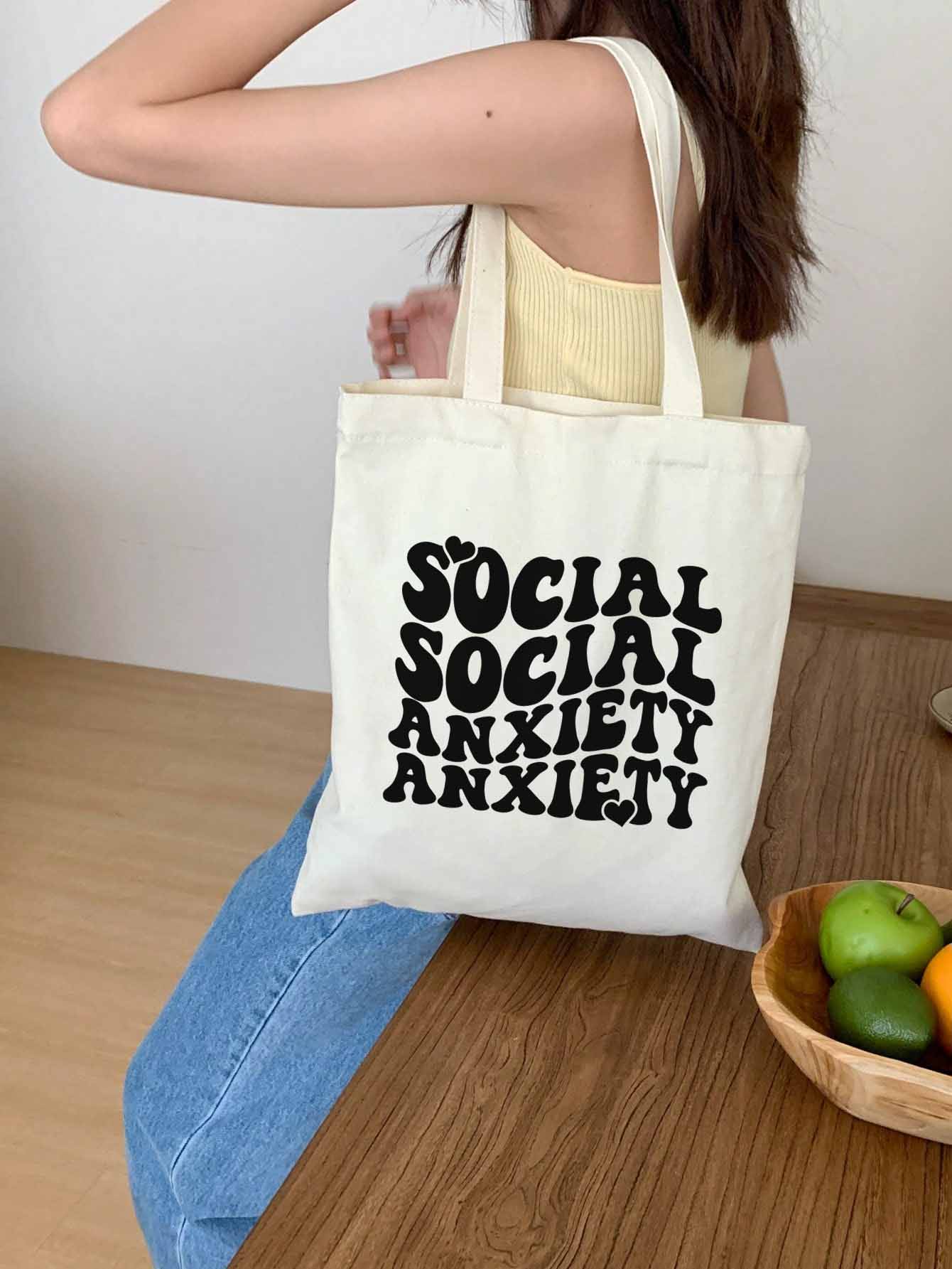 Social Anxiety | Stoffbeutel | Jutebeutel