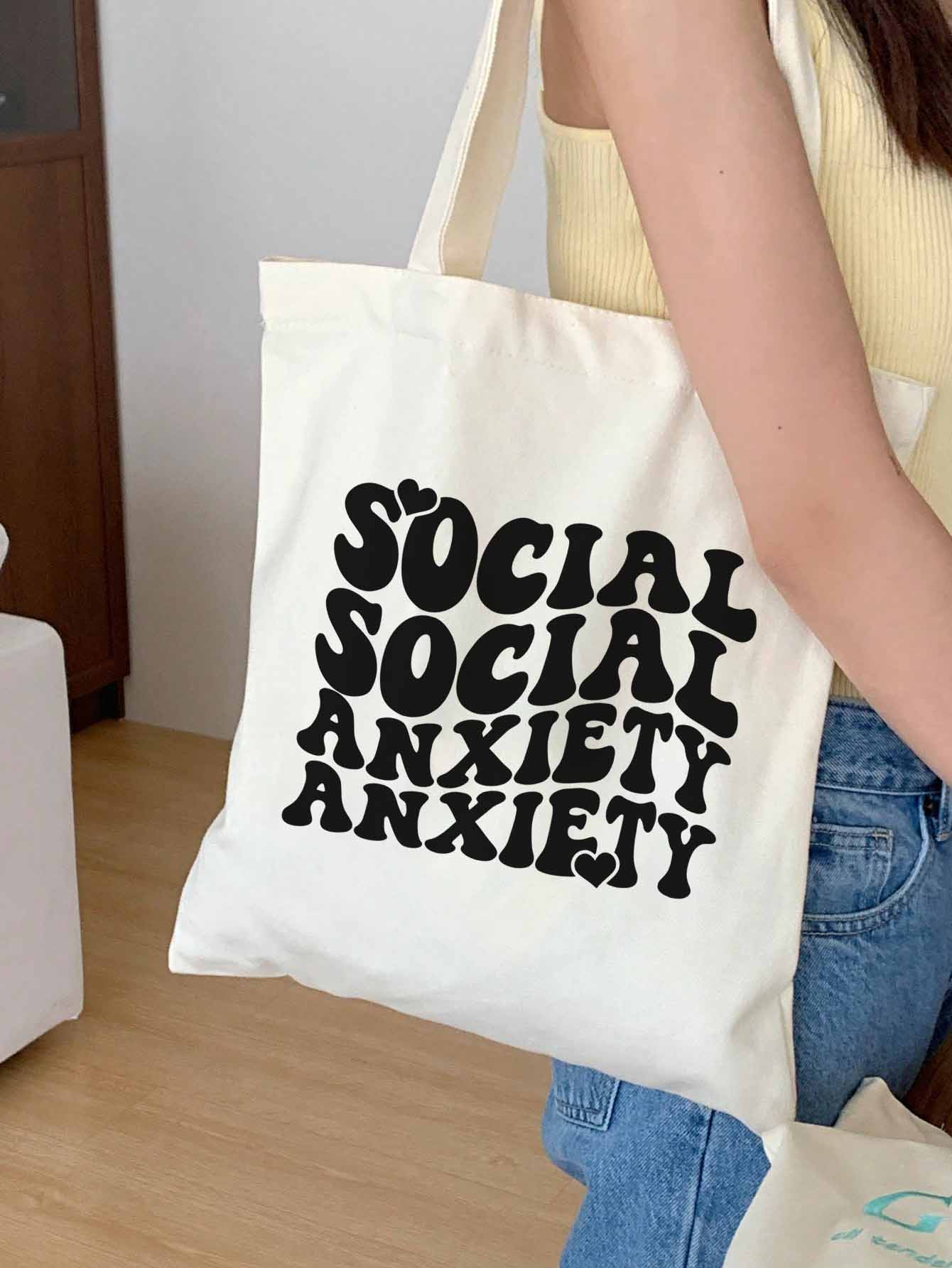 Social Anxiety | Stoffbeutel | Jutebeutel
