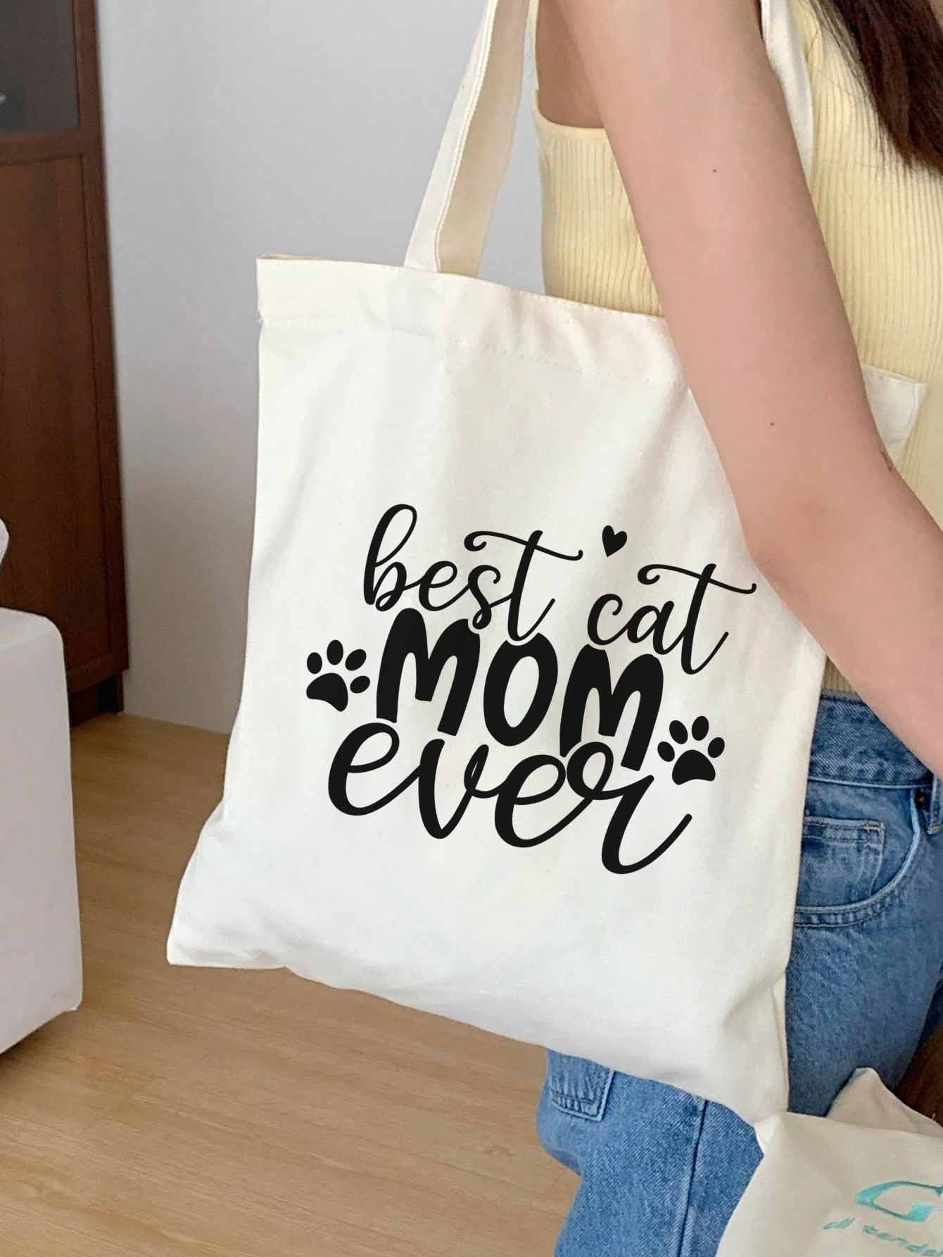 Best Cat Mom Ever | Stoffbeutel | Jutebeutel