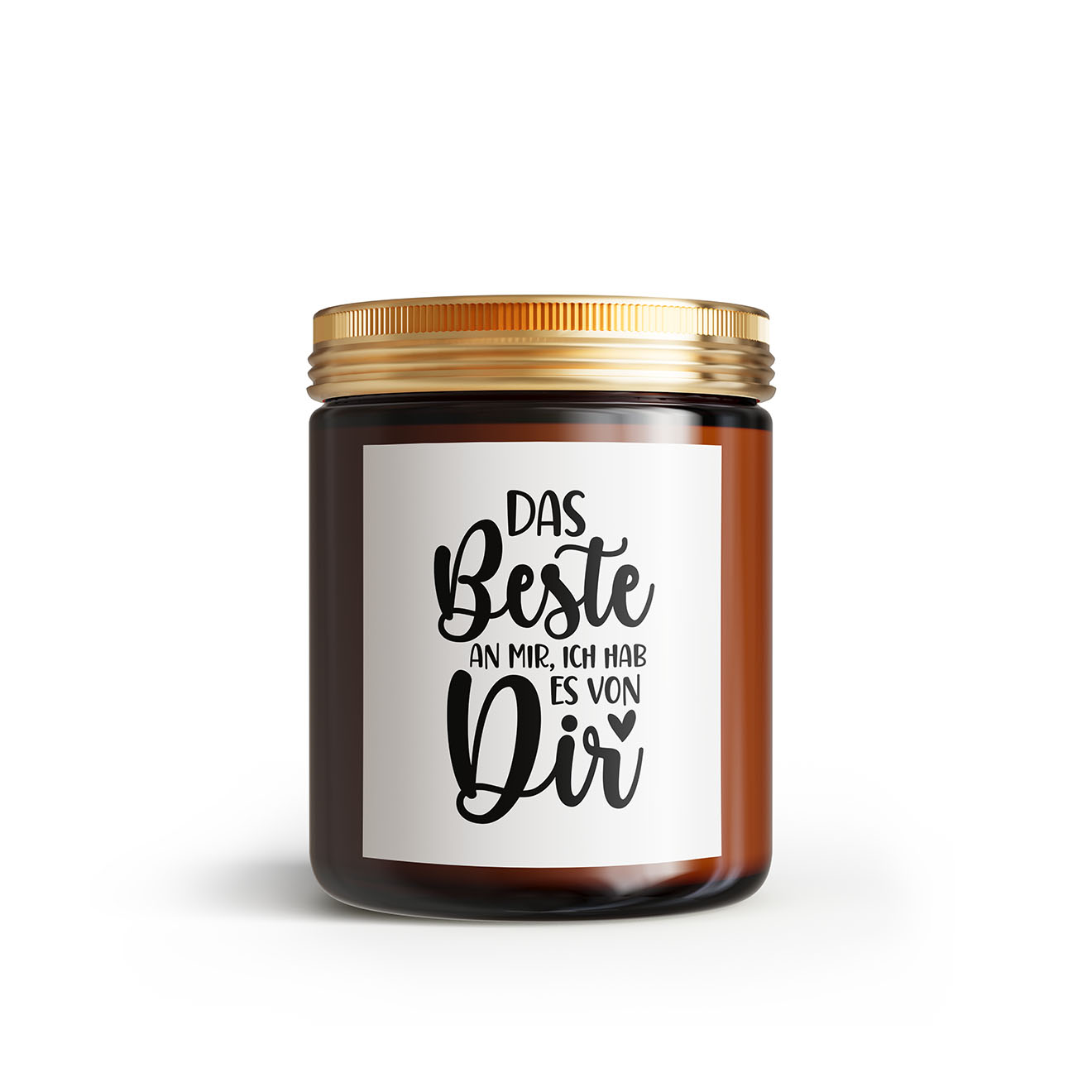 Das Beste an mir, ich hab es von dir | Tasse + Beutel + Kerze