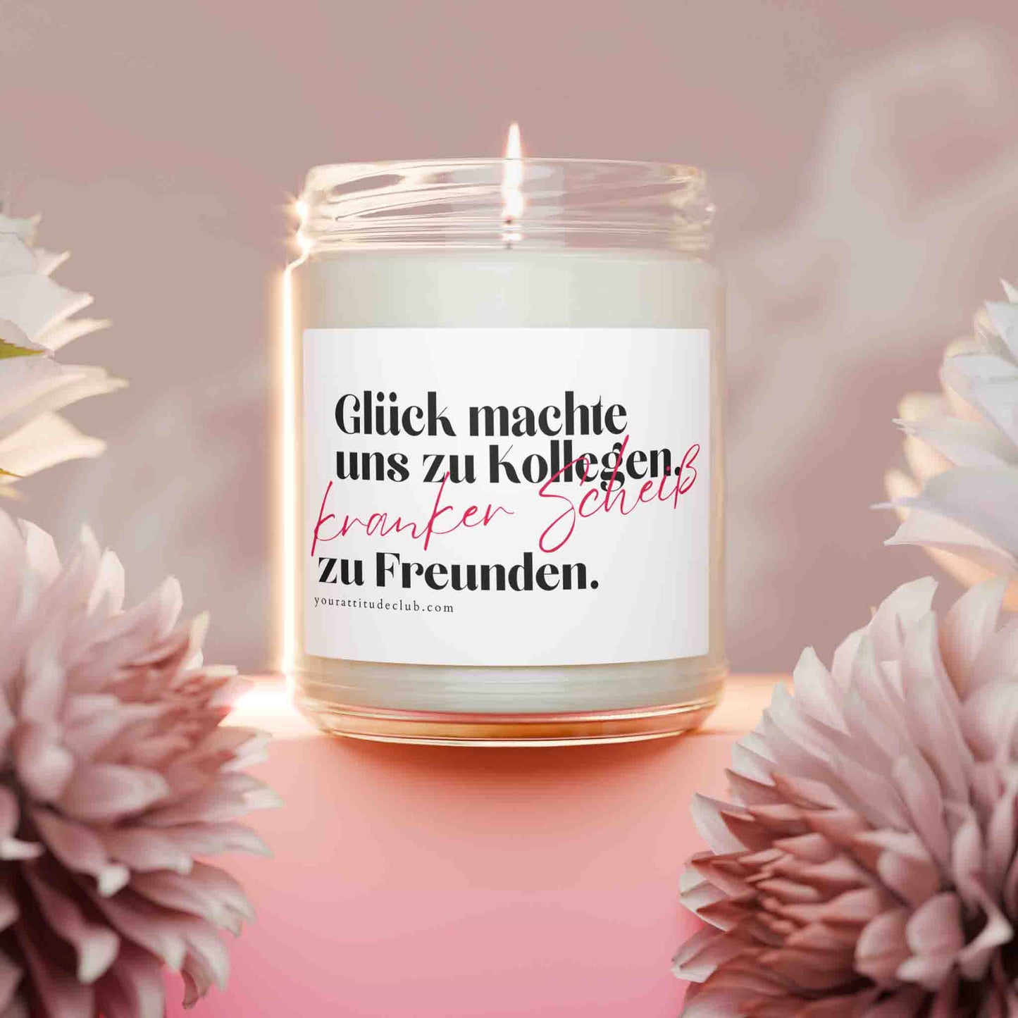 Glück machte uns zu Kollegen. Kranker Scheiß zu Freunden