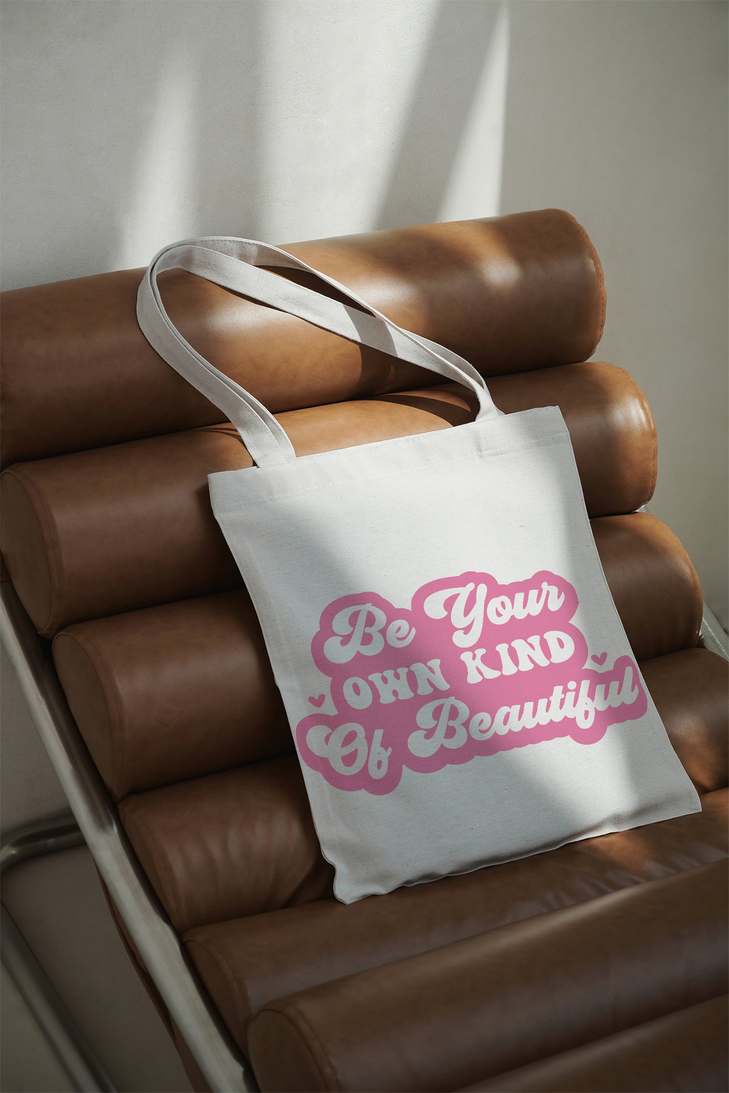 Be Your Own Kind of Beautiful Baumwolltasche Stoffbeutel Spruchtasche nachhaltig Geschenk Motivtasche Damen Shopper individuell bedruckt