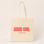 Good Girl – Stoffbeutel mit Spruch beige, Produktansicht