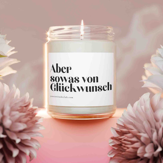 Aber sowas von Glückwunsch