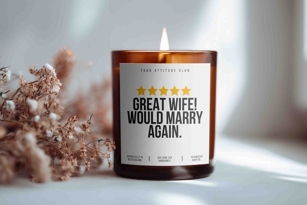 Great wife! Would marry again!