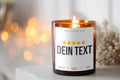 DEIN TEXT personalisierte Duftkerze im Bewertungsstil Valentinstag Galentinesday Geschenkidee für Partner BFF Freunde Familie Sojawachskerze Your Attitude Club