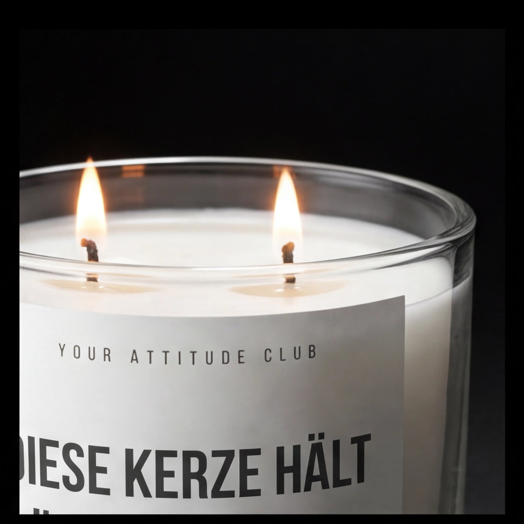 Smells Like Your Twenties Are Over | Black Luxury Candle | Pink Label