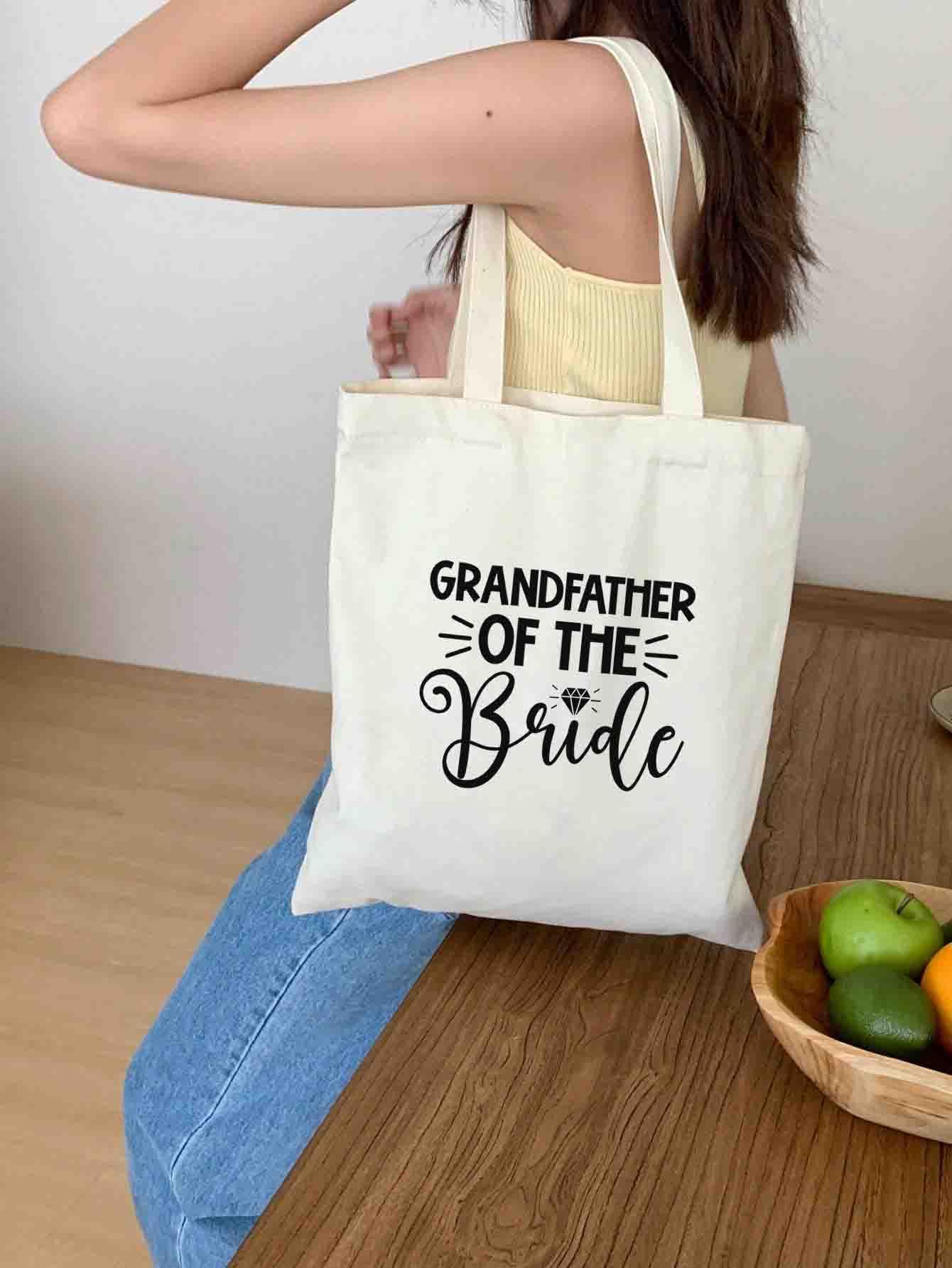 Grandfather of the Bride | Stoffbeutel | Jutebeutel