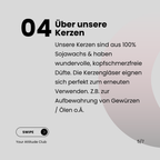 You’re face looks best in between my legs | Lustige Kerze | Handgefertigt aus Sojawachs