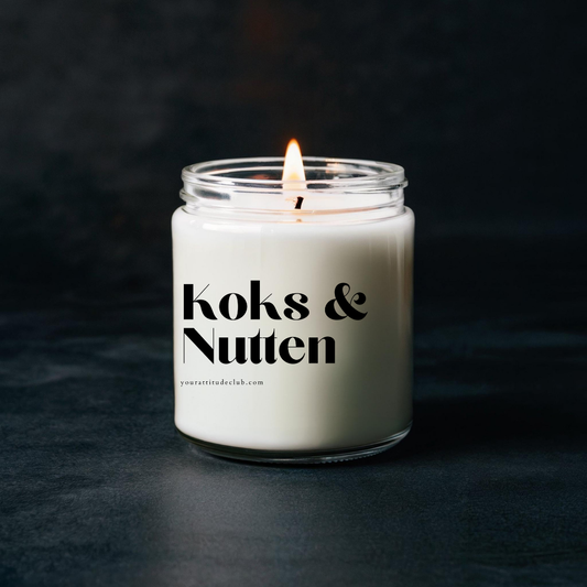 Koks & Nutten | lustiges Geschenk für Geburtstag Jahrestag Kollegen Partner Arbeit Weihnachten Freunde Familie Geschwister