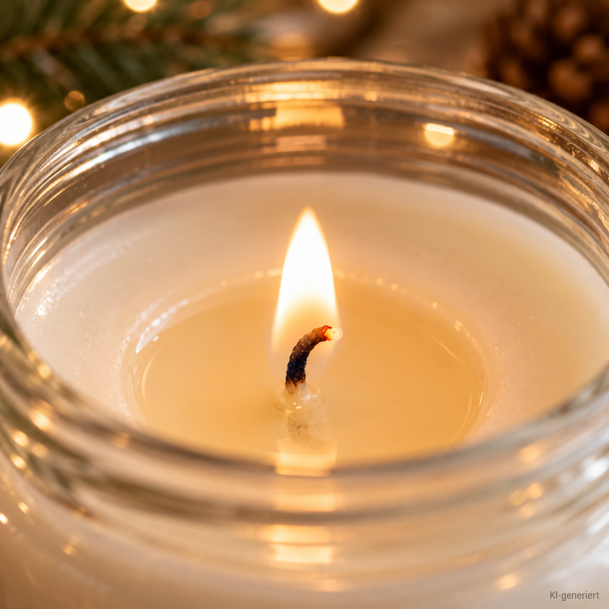 ALL I WANT FOR CHRISTMAS IS MEINE RUHE! | Weihnachtskerze Duftkerze Weihnachten Geschenkidee Wichtelgeschenk für Mama Freundin Kollegin