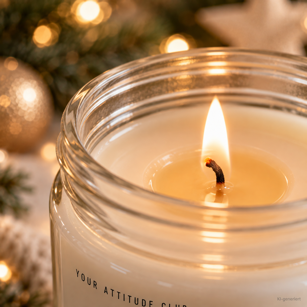 ALL I WANT FOR CHRISTMAS IS YOU! | Weihnachtskerze Duftkerze Weihnachten Weihnachtsgeschenk Geschenkidee für Partner Freundin Freund