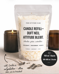 Kerzenwachs Refill – Duft neu, Attitude bleibt