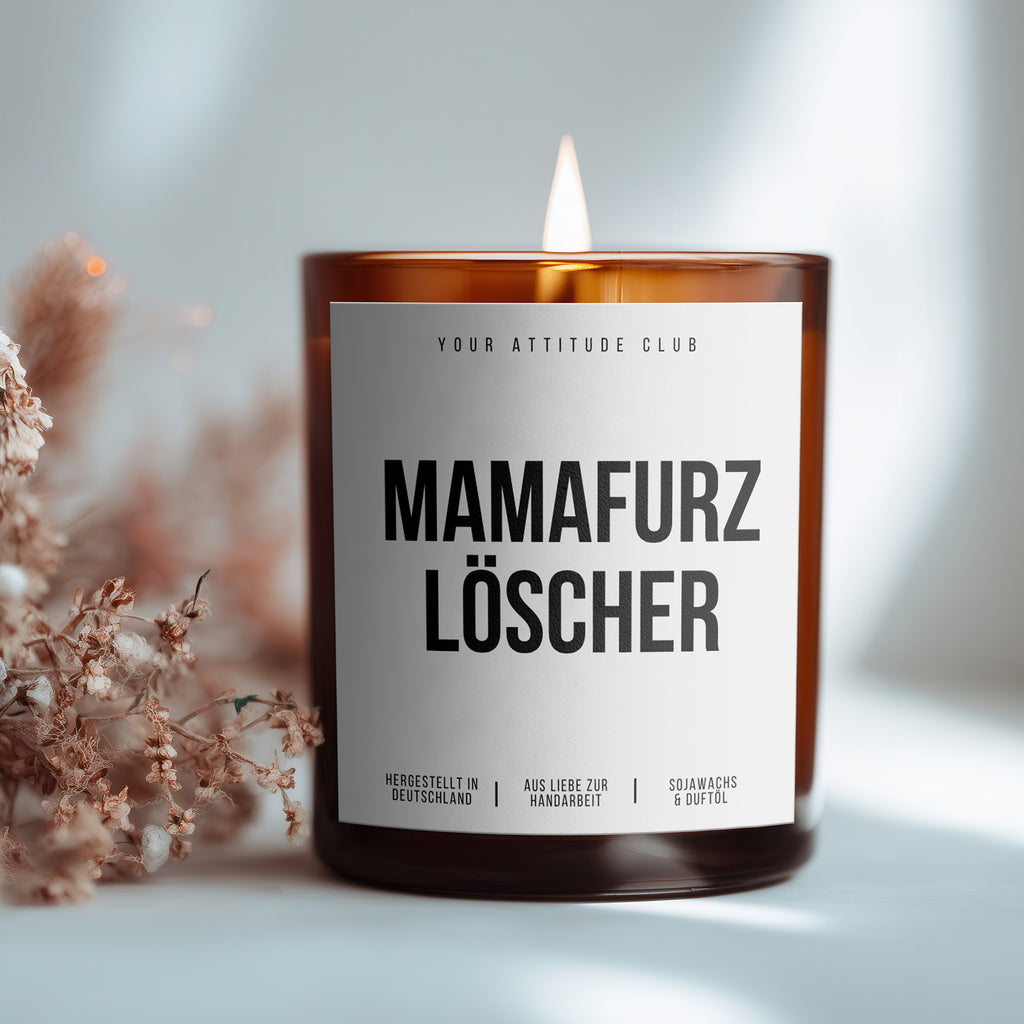 Mom Fart Extinguisher | 300ml Scented Candle with Humor & 2 Wicks for Real Laughs