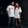 Dad’s Biggest Flex Shirt mit Frontprint – Oversize Unisex T-Shirt aus 100% Baumwolle, Streetwear Look, Geschenkidee