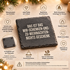 DAS IST DAS WIR-SCHENKEN-UNS-ZU-WEIHNACHTEN-NICHTS GESCHENK – Weihnachtskerze | Lustiges Weihnachtsgeschenk | Geschenk für Partner, Freunde & Familie