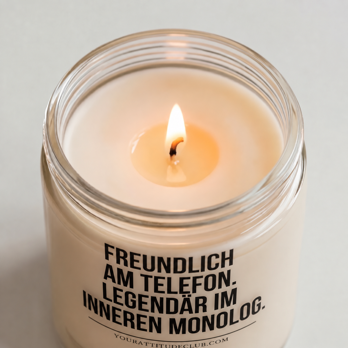 FREUNDLICH AM TELEFON. LEGENDÄR IM INNEREN MONOLOG. | Kerze Pflegefachkraft, Geschenk Pflege, Krankenschwester, Pfleger, Pflegepersonal