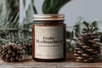 Merry Christmas. A hug from afar | Soy Candle with Funny Saying as a Christmas Gift