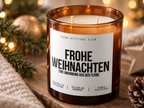 FROHE WEIHNACHTEN EINE UMARMUNG AUS DER FERNE – Weihnachtskerze | Weihnachtsgeschenk | Geschenk für Familie, Freunde & Lieblingsmenschen