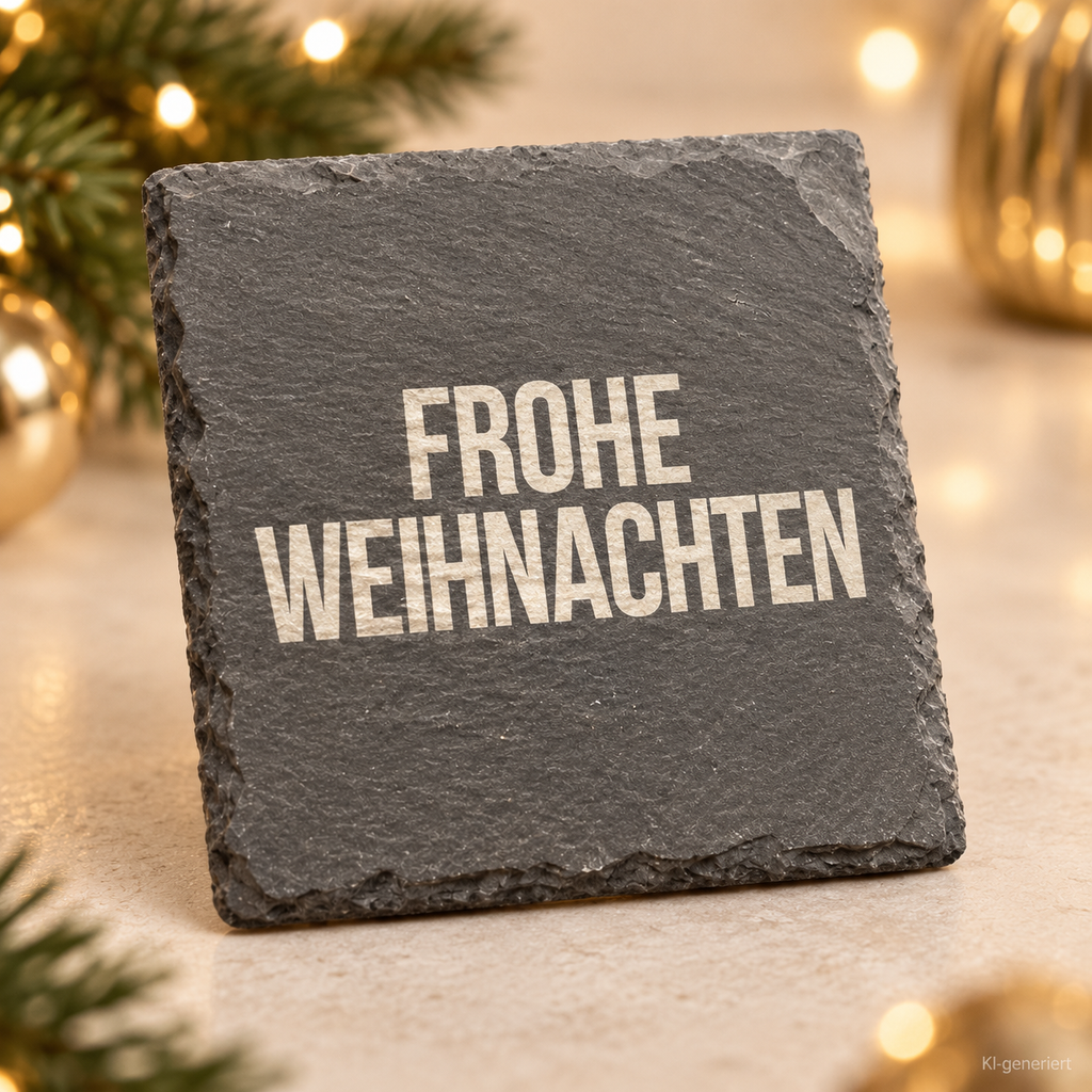FROHE WEIHNACHTEN – Weihnachtskerze | Weihnachtsgeschenk | Geschenk für Familie, Freunde & Kolleg:innen | Geschenkidee Weihnachten