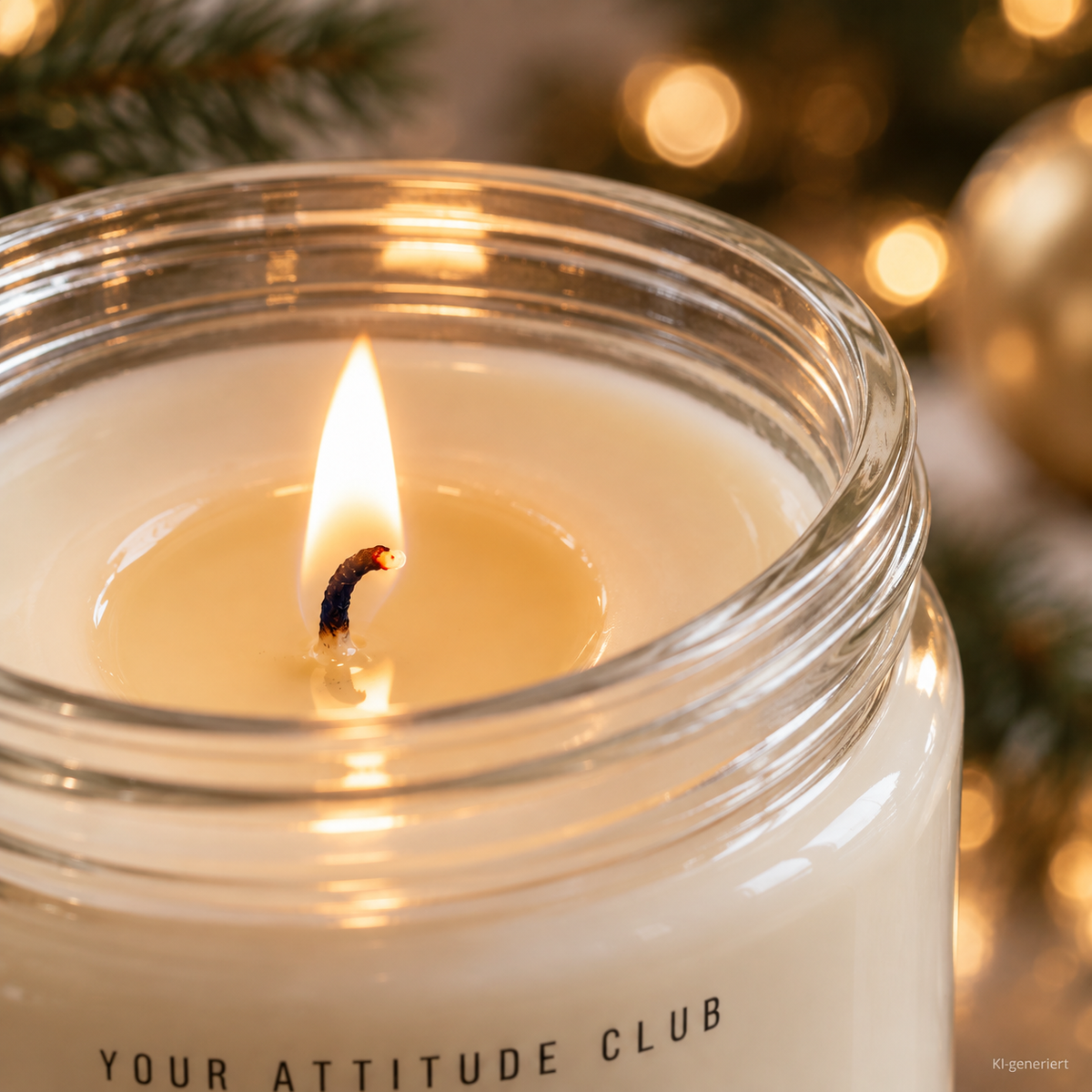 FROHE WEIHNACHTEN UND EIN SCHÖNES NEUES JAHR | Weihnachtskerze Duftkerze Weihnachten Weihnachtsgeschenk Geschenkidee Neujahr Geschenk
