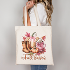 Herbst Basics | Tragetasche mit Spruch – Baumwollbeutel mit Attitude