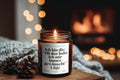 Ich bin die „Oh das habe ich mir immer gewünscht“ Lüge | Sojakerze mit lustigen Spruch als Weihnachtsgeschenk