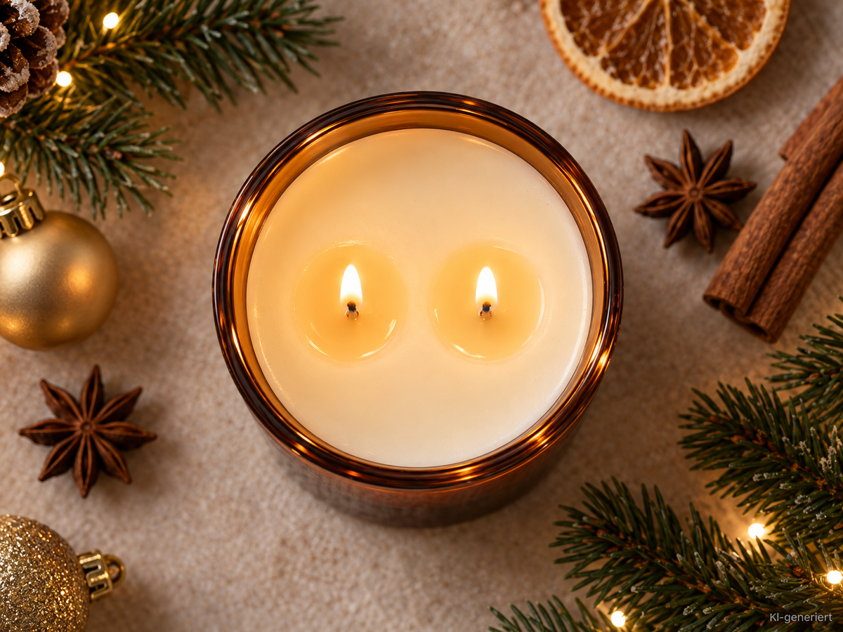 ICH HASSE WEIHNACHTEN, ABER ICH LIEBE GLÜHWEIN. – Weihnachtskerze | Lustiges Weihnachtsgeschenk | Geschenkidee für Freunde, Kolleg:innen & Glühwein-Fans