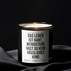 Life is Hard, At Least You Don't Have an Ugly Kid | Sarcastic 2-Wick Scented Candle for Mom