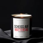 Scheiss auf Muttertag – ich liebe dich jeden Tag! | 300ml Duftkerze mit Statement & 2 Dochten
