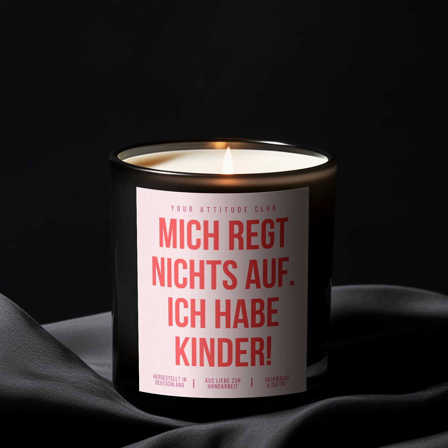 Mich regt nichts auf. Ich habe Kinder! | Lustige Muttertagskerze für starke Mamas