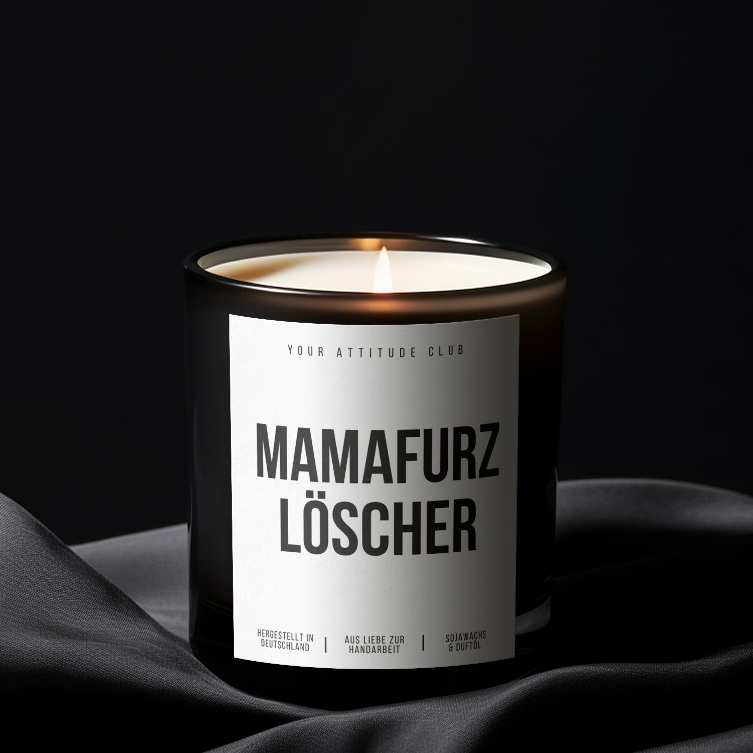 Mom Fart Extinguisher | 300ml Scented Candle with Humor & 2 Wicks for Real Laughs