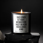 Life is Hard, At Least You Don't Have an Ugly Kid | Sarcastic 2-Wick Scented Candle for Mom