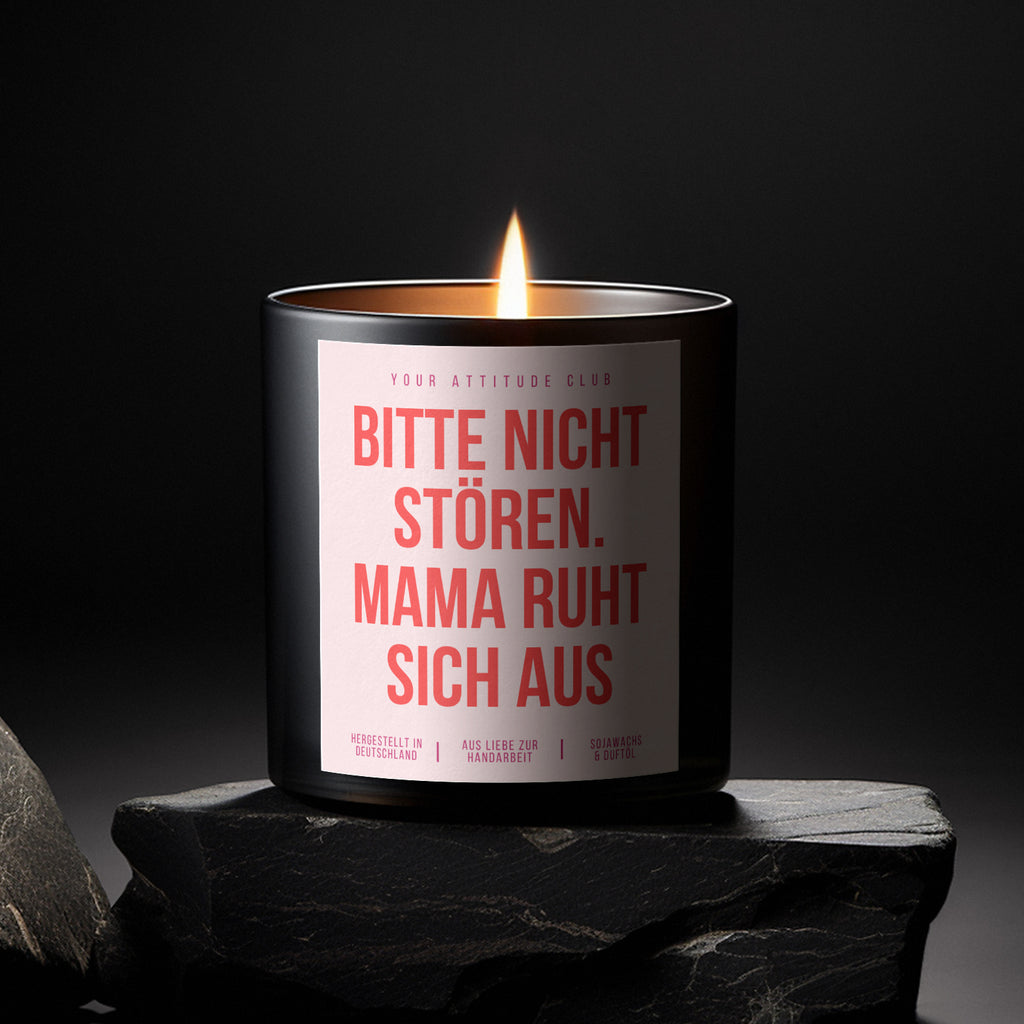 Bitte nicht stören. Mama ruht sich aus | Perfektes Geschenk für entspannte Mama-Momente