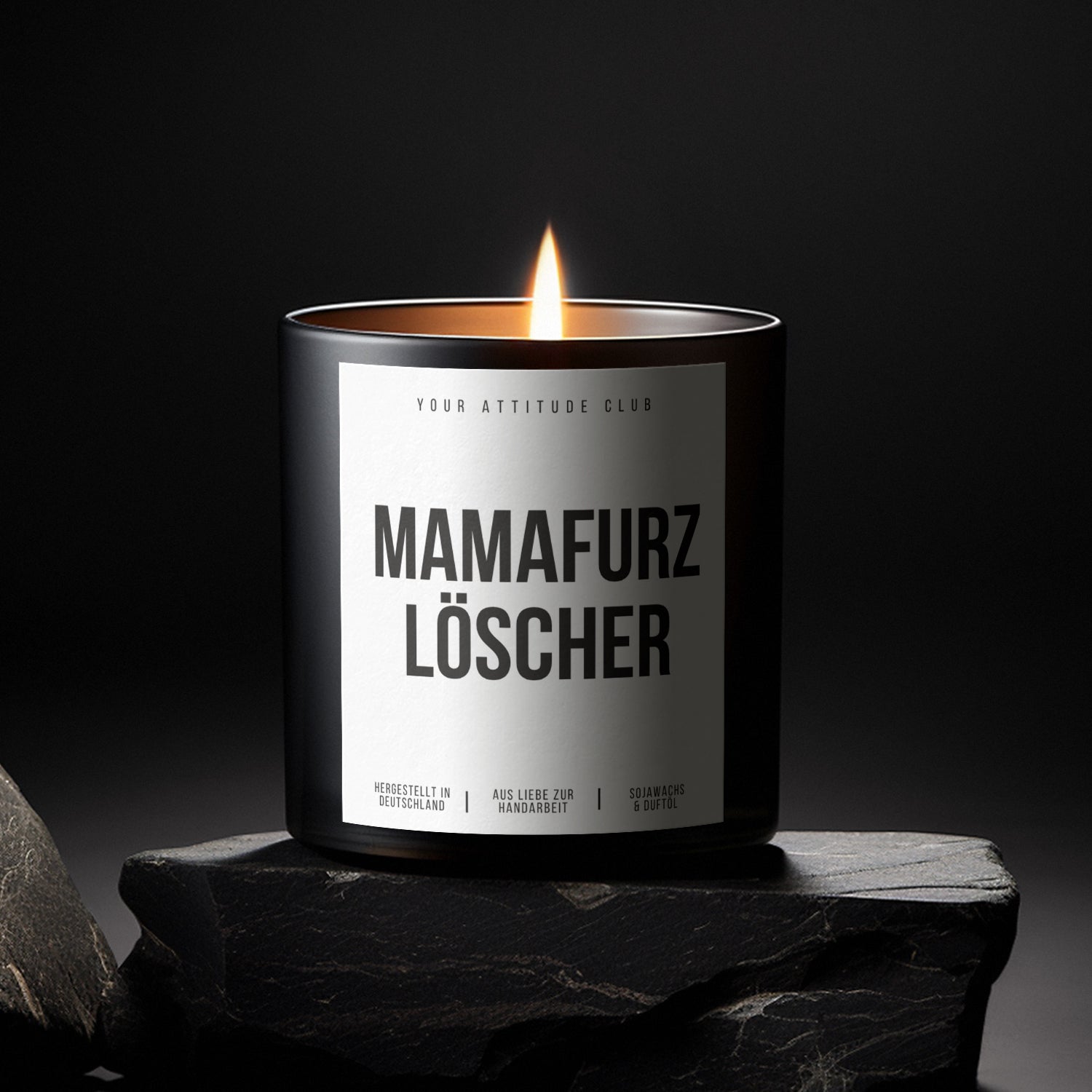 Mom Fart Extinguisher | 300ml Scented Candle with Humor & 2 Wicks for Real Laughs