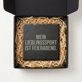 Mein Lieblingssport ist Feierabend. – Schiefer Untersetzer 10x10 cm, lustiges Büro Geschenk, Geschenk für Arbeitskollegen, handgravierter Naturstein