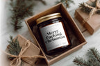 Merry fucking Christmas | Soy Candle with Funny Slogan as a Christmas Gift