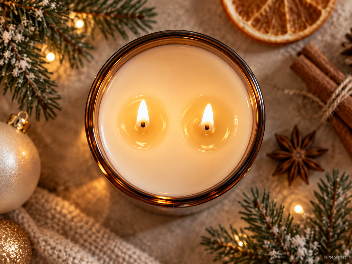 MERRY FUCKING CHRISTMAS – Weihnachtskerze Naturgras Etikett | Lustiges Weihnachtsgeschenk | Geschenk für Freundin, Kollegin & Freunde | Geschenkidee Weihnachten