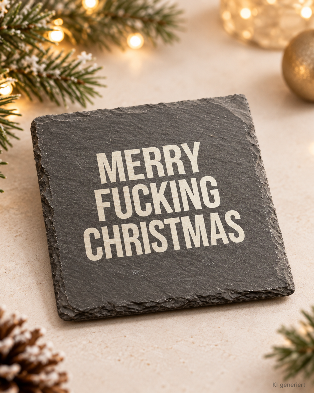 MERRY FUCKING CHRISTMAS – Weihnachtskerze | lustiges Weihnachtsgeschenk | Geschenk für Freunde, Kollegin & beste Freundin