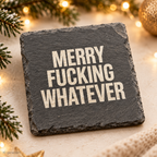 MERRY FUCKING WHATEVER – Weihnachtskerze | lustiges Weihnachtsgeschenk | Geschenk für Freunde, Kollegin & beste Freundin | Wichtelgeschenk