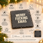 MERRY FUCKING XMAS – Weihnachtskerze | lustiges Weihnachtsgeschenk | Geschenk für Freunde, Kollegin & beste Freundin | Wichtelgeschenk