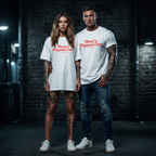 Mom’s Biggest Flex Shirt mit Frontprint – Oversize Unisex T-Shirt aus 100% Baumwolle, Statement Streetwear, Geschenkidee