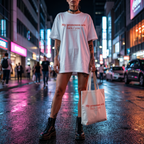 My pronouns are fuck / you Shirt mit Frontprint – Oversize Unisex T-Shirt aus 100% Baumwolle, Statement Streetwear Look