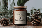 Nothing as desired | Soy candle with a funny saying as a Christmas gift