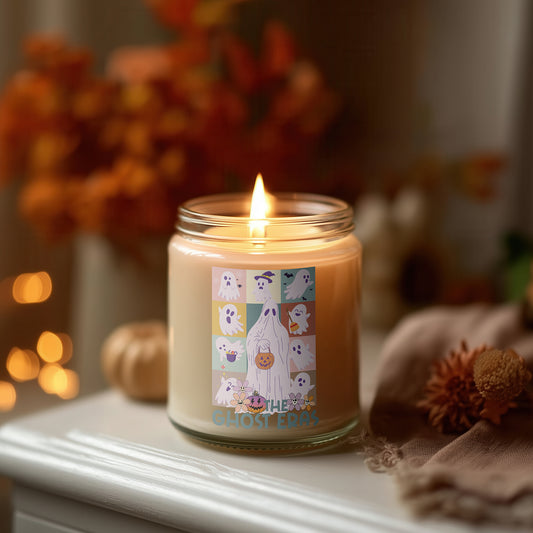The Ghost Eras vegane Halloween Duftkerze Herbstkerze spooky Home Decor Geschenkidee für Frauen & gemütliche Deko