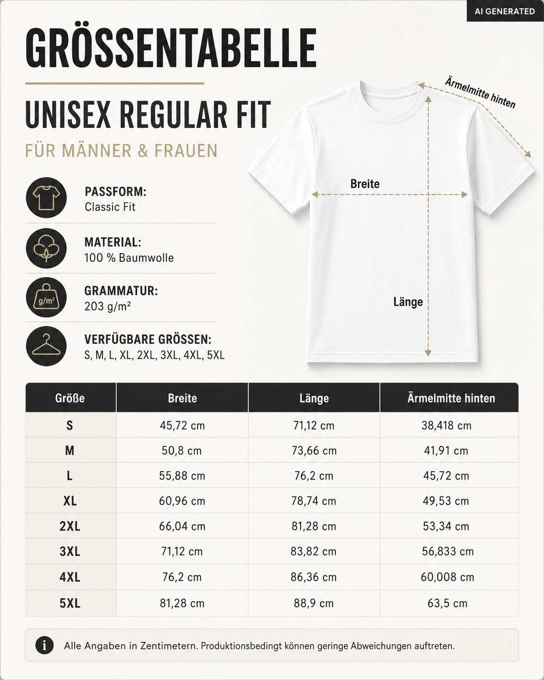 BECAUSE MY ASTROLOGY CHARD SAID SO – Schwarzes Unisex T-Shirt mit weißem Backprint | Astrology Zodiac Shirt | Regular Fit Statement Shirt