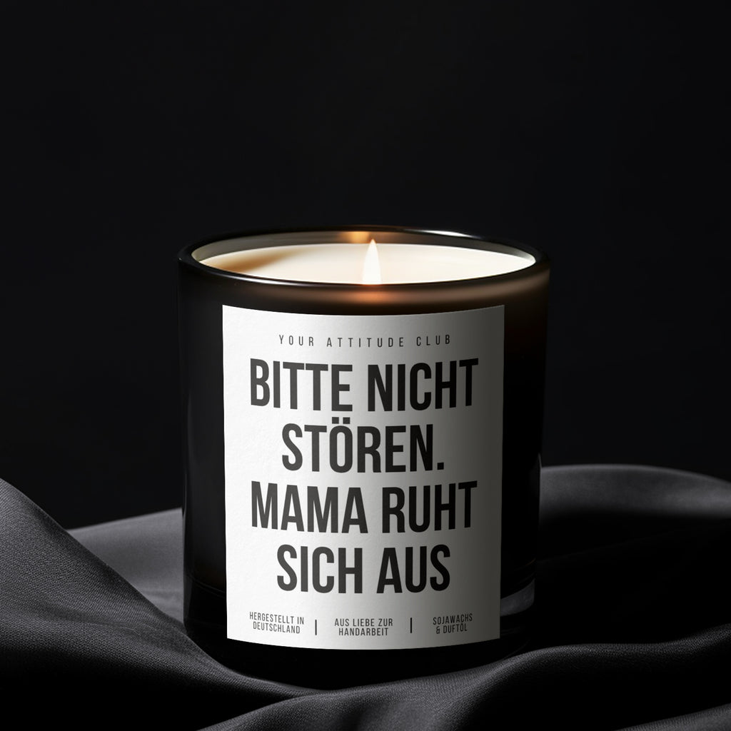 Please do not disturb. Mom is resting | 300ml Scented Candle with 2 Wicks for Relaxing Moments