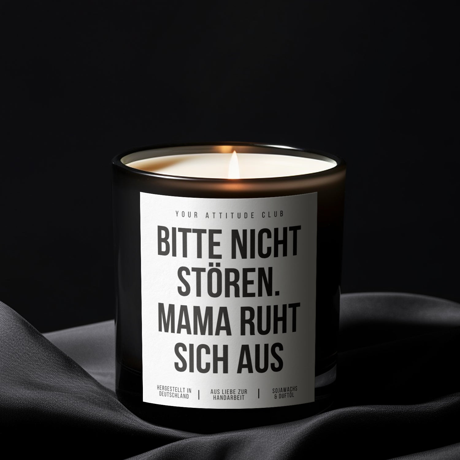 Please do not disturb. Mom is resting | 300ml Scented Candle with 2 Wicks for Relaxing Moments