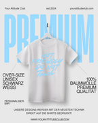 NOT FRIENDLY DO NOT TOUCH – Oversize Unisex Shirt aus Bio Baumwolle | Statement T Shirt Damen Herren | Premium Oversize