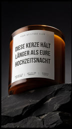Diese Kerze Hält Länger Als Eure Hochzeitsnacht | Amber Luxuskerze